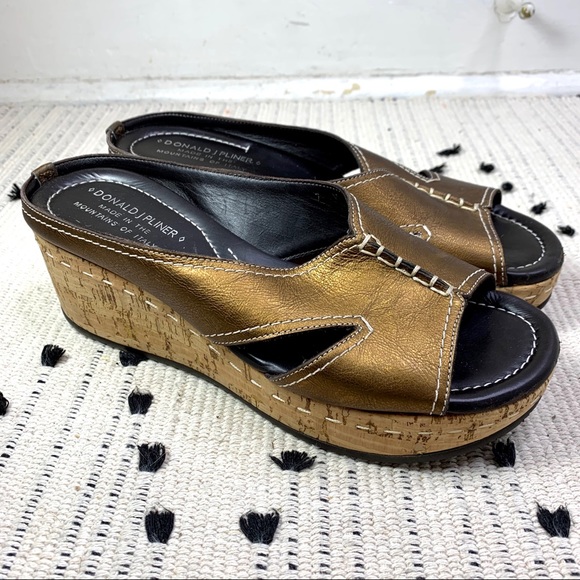 Donald J. Pliner Shoes - Donald J Pliner Salina Platform Wedge Slip On